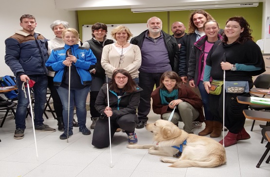 La formación del perro guía Lazarillo